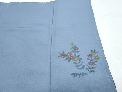 平和屋着物●中国三大刺繍　スワトウ相良刺繍　総刺繍　訪問着　翠山刺繍　花車几帳文　暈し染め　金糸　正絹　逸品　CABH3988th