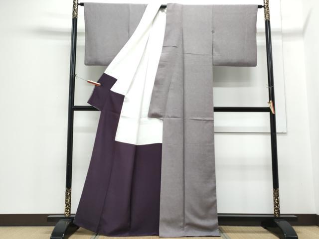 平和屋着物●江戸小紋　鮫小紋柄　正絹　逸品　CABH3990th