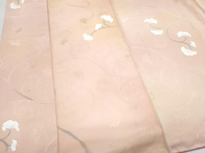 平和屋着物●上質な小紋　地紋起こし　唐草文　暈し染め　正絹　逸品　CABH3992th