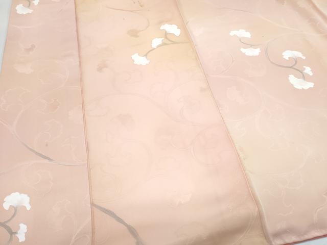 平和屋着物●上質な小紋　地紋起こし　唐草文　暈し染め　正絹　逸品　CABH3992th