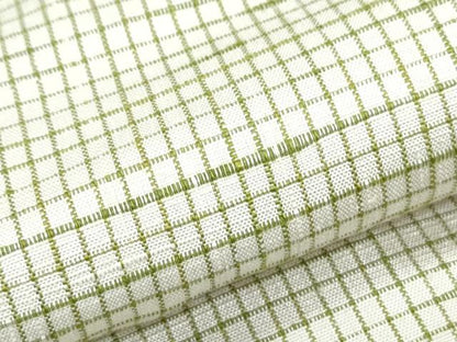 平和屋着物●上質な紬　格子文　正絹　逸品　CABH3997th