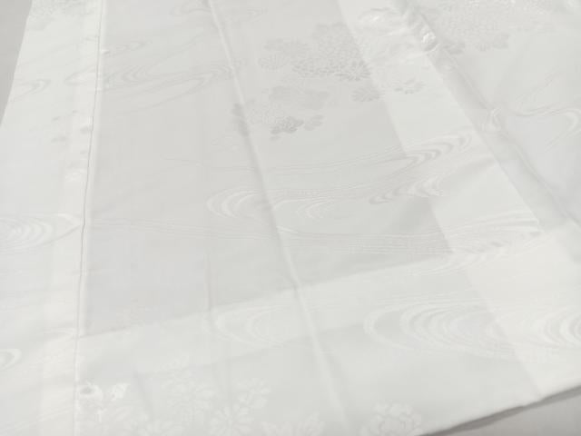 平和屋着物■長襦袢　無双仕立て　流水舞花地紋　洗える着物　CABH4001xe