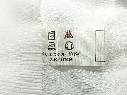 平和屋着物■長襦袢　無双仕立て　流水舞花地紋　洗える着物　CABH4001xe