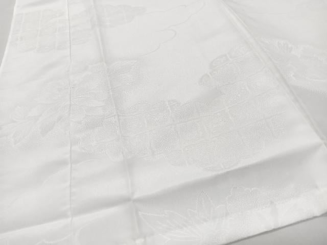 平和屋着物■長襦袢　無双仕立て　舞花地紋　洗える着物　CABH4007xe