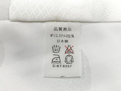 平和屋着物■長襦袢　無双仕立て　雲取り地紋　洗える着物　CABH4015xe