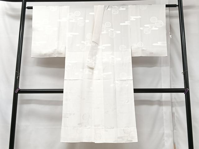 平和屋着物■長襦袢　無双仕立て　エ霞正倉院花地紋　正絹　逸品　CABH4044xe