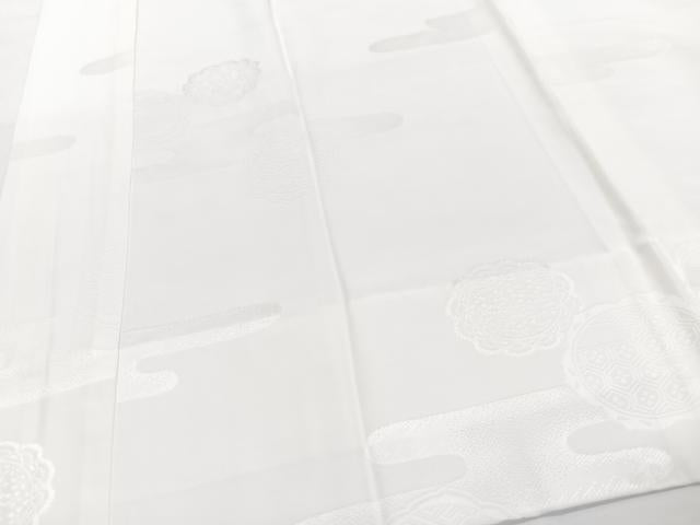 平和屋着物■長襦袢　無双仕立て　エ霞正倉院花地紋　正絹　逸品　CABH4044xe