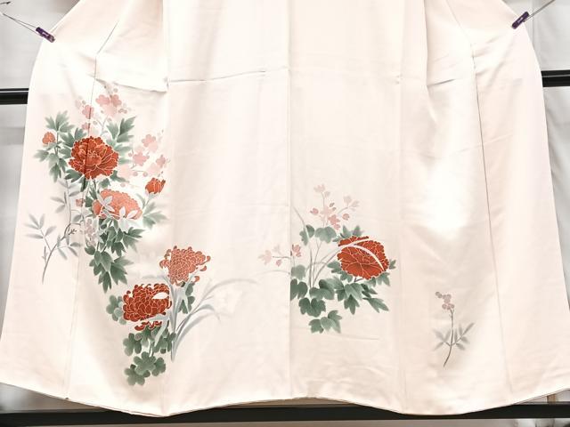 平和屋着物■訪問着　草花文　暈し染め　正絹　逸品　CABH4045xe