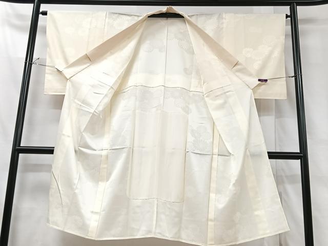 平和屋着物■長襦袢　無双仕立て　舞菊地紋　正絹　逸品　CABH4046xe