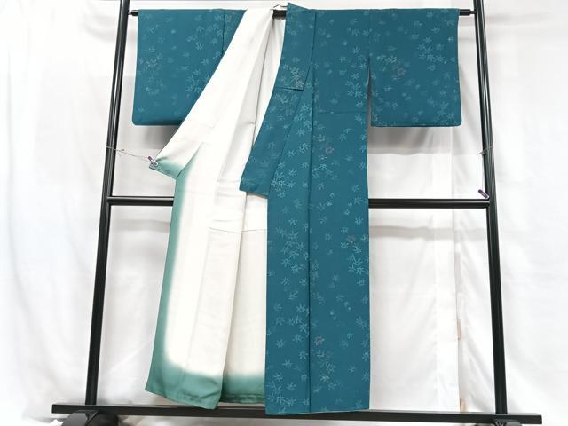 平和屋着物■上質な小紋　舞楓文　正絹　逸品　CABH4050xe