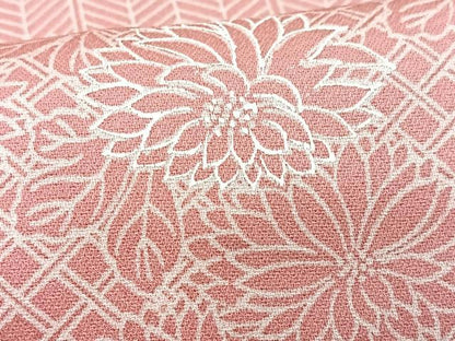 平和屋着物■上質な小紋　草花文　正絹　逸品　CABH4052xe
