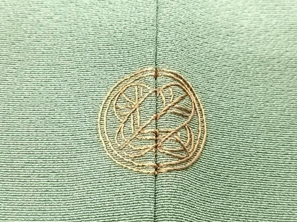 平和屋着物■訪問着　作家物　駒刺繍　短冊風景松文　暈し染め　金彩　正絹　逸品　CABH4056xe