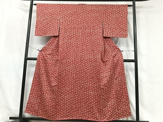 平和屋着物■上質な小紋　正絹　逸品　CABH4060xe