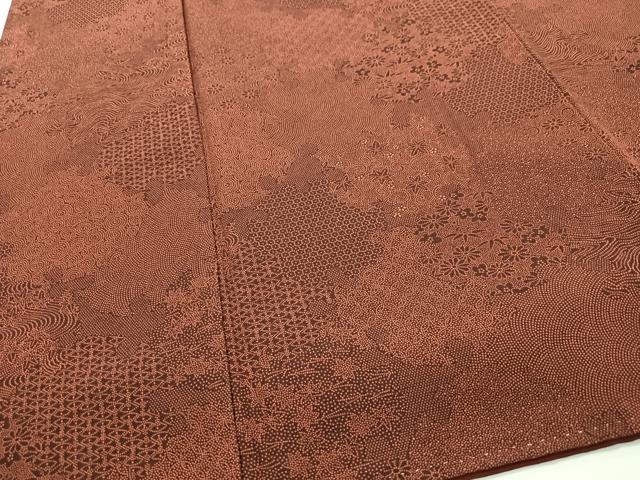 平和屋着物■上質な小紋　寄せ小紋柄　やまと誂製　正絹　逸品　CABH4072xe