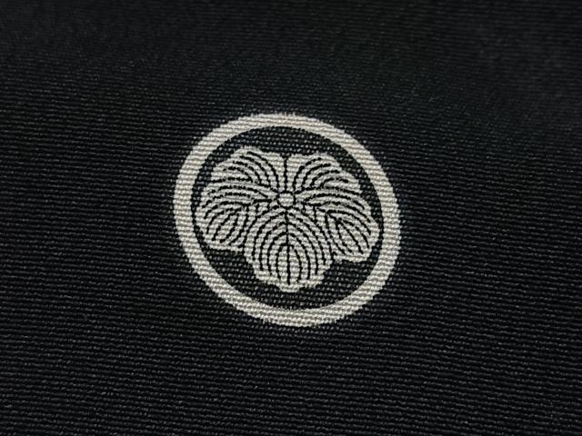 平和屋着物■豪華黒留袖　作家物　扇面松文　暈し染め　金彩　正絹　逸品　CABH4079xe