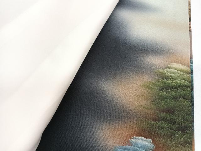 平和屋着物■豪華黒留袖　作家物　宴舞　人物風景文　金彩　正絹　逸品　CABH4092xe