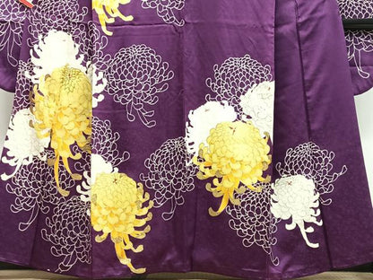 平和屋着物●豪華振袖　乱菊　金銀彩　正絹　逸品　CABH4135xe