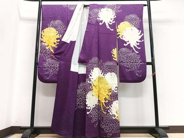 平和屋着物●豪華振袖　乱菊　金銀彩　正絹　逸品　CABH4135xe