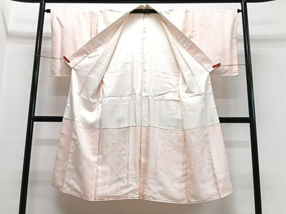 平和屋着物■長襦袢　袷　舞花文　正絹　逸品　CABH4195xe