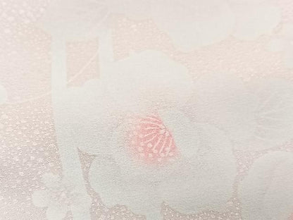 平和屋着物■長襦袢　袷　舞花文　正絹　逸品　CABH4195xe