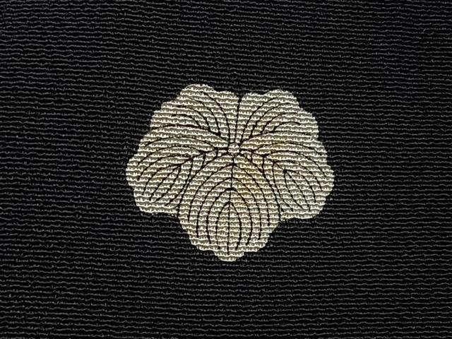 平和屋着物■豪華黒留袖　作家物　地紙花車文　暈し染め　金銀彩　正絹　逸品　CABH4249xe