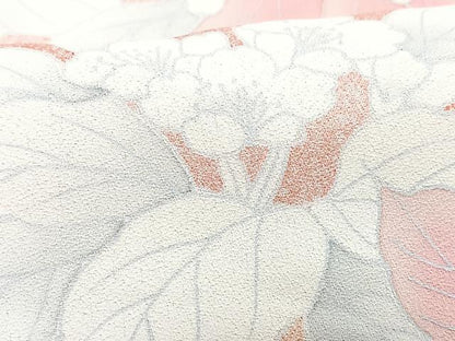 平和屋着物■訪問着　草花文　暈し染め　正絹　逸品　CABH4251xe