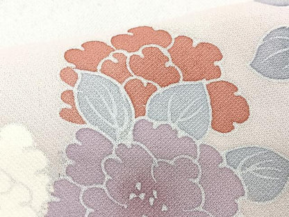 平和屋着物■訪問着　枝花文　正絹　逸品　CABH4254xe