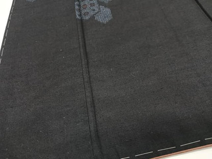 平和屋着物■上質な紬　亀甲文　正絹　逸品　未使用　CABH4258xe