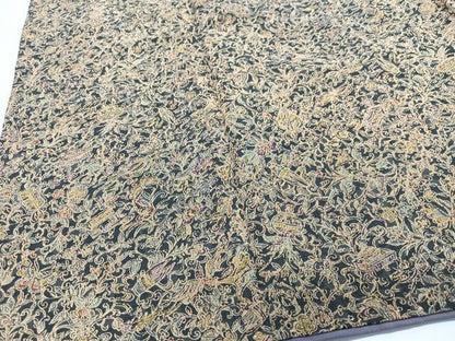平和屋着物■上質な小紋　陶器花唐草文　正絹　逸品　CABH4268xe