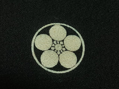 平和屋着物■豪華黒留袖　立波花鳥文　金彩　正絹　逸品　CABH4271xe