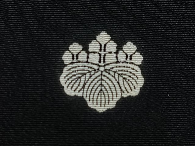 平和屋着物■豪華黒留袖　扇面雪輪花文　金彩　正絹　逸品　CABH4278xe