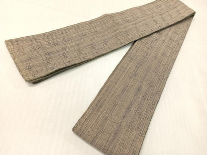 平和屋着物●男性　本場筑前博多織　角帯　雨縞　正絹　逸品　CABH4402vp