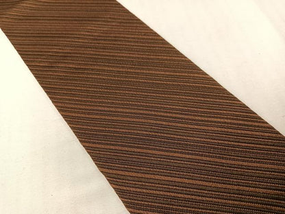 平和屋着物●男性　本場筑前博多織　両面　角帯　斜線文　正絹　逸品　CABH4403vp