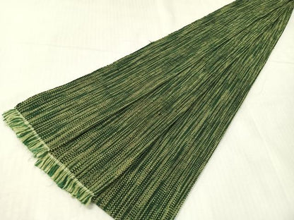 平和屋着物●男性　角帯　紬地　霞文　正絹　逸品　CABH4416vp
