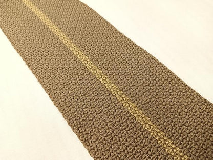 平和屋着物●男性　角帯　間道　正絹　逸品　CABH4424vp