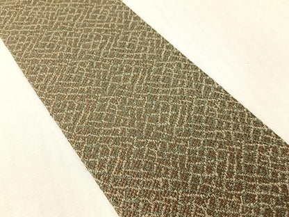 平和屋着物●男性　本場筑前博多織　角帯　網目文様　正絹　逸品　CABH4428vp