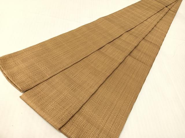 平和屋着物●男性　本場筑前博多織　角帯　横段文　正絹　逸品　CABH4432vp