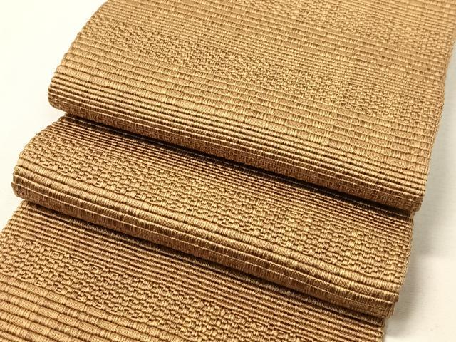 角帯 正絹 逸品 本場筑前博多織 平和屋着物○男性 献上 横段文 平和屋
