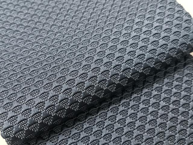 平和屋着物●男性　本場筑前博多織　角帯　鱗文様　薄花色　正絹　逸品　未使用　CABH4436vp