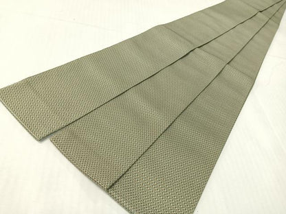 平和屋着物●男性　本場筑前博多織　角帯　吉祥文様　正絹　逸品　未使用　CABH4438vp