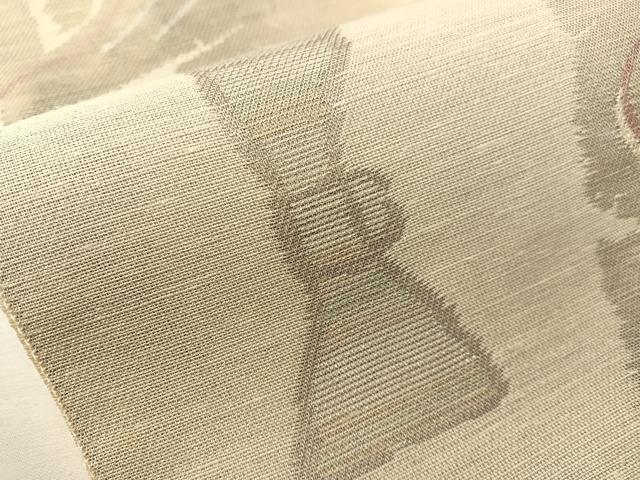 平和屋着物＊夏物 六通柄袋帯 吉祥舟文 金糸 正絹 逸品 CABH4508vp