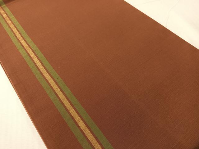 平和屋着物▽両面　全通柄袋帯　スリーシーズン　春夏秋　玩具文　金彩　正絹　逸品　CABH4514vp