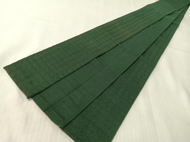 平和屋着物●男性　角帯　七宝文様　虫襖色　CABH4564vp