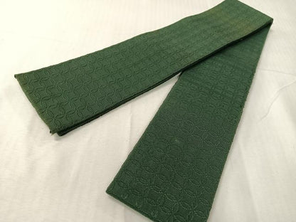 平和屋着物●男性　角帯　七宝文様　虫襖色　CABH4564vp