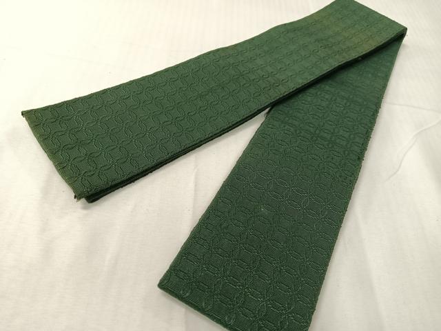 平和屋着物●男性　角帯　七宝文様　虫襖色　CABH4564vp