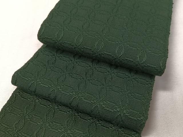 平和屋着物●男性　角帯　七宝文様　虫襖色　CABH4564vp