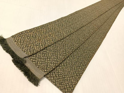 平和屋着物●男性　角帯　網目文様　正絹　逸品　CABH4567vp