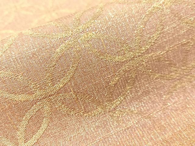 平和屋着物●桝屋高尾　ねん金綴錦　六通柄袋帯　名物聚文七宝　正絹　逸品　未使用　CABH4605vp