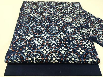 平和屋着物●九寸名古屋帯　紬地　ろうけつ染め　吉祥丸文　正絹　逸品　CABH4613vp