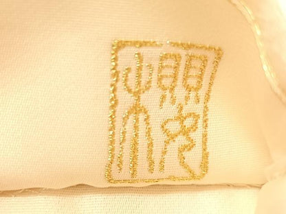 平和屋着物▽西陣 とみや織物謹製 とみや帯 六通柄袋帯 スリーシーズン 唐織 古代蚕種 新小石丸 色紙舞桜 共箱付 逸品 未使用 CABH4685vp